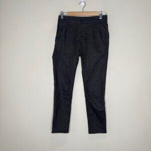 Bevy Flog Dafna Brown Python Snake Slim Ankle Pants 25